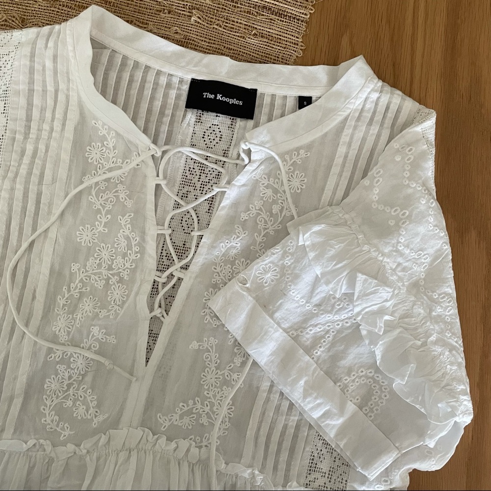 The Kooples Peasant Blouse in Size Small